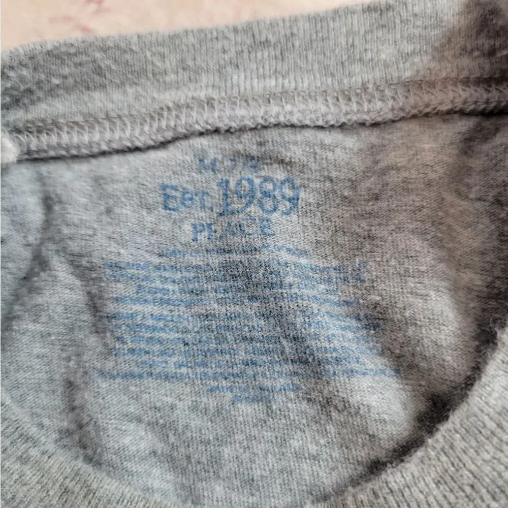 Children's Place grey shirt M7/8